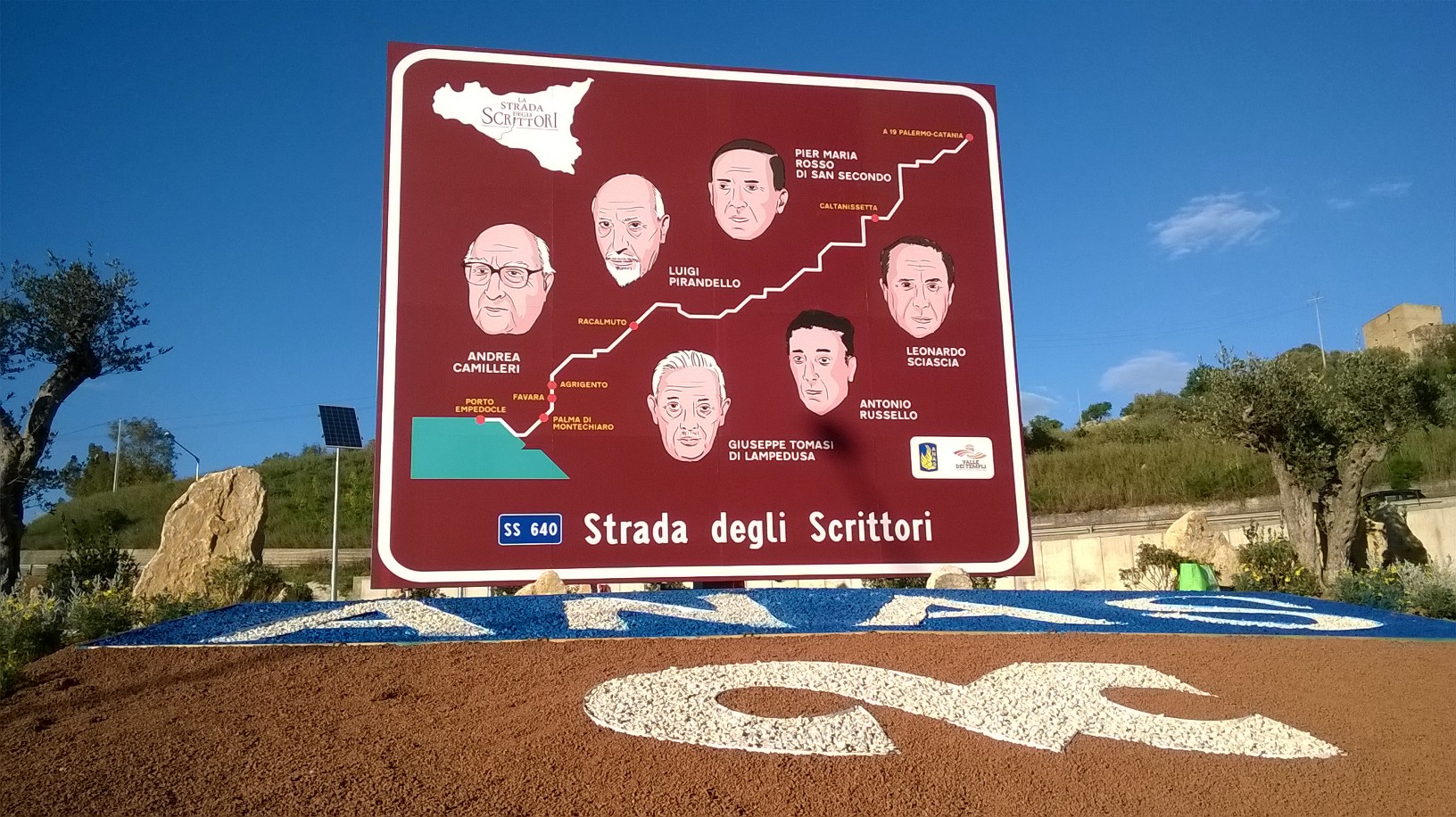 strada degli scrittori